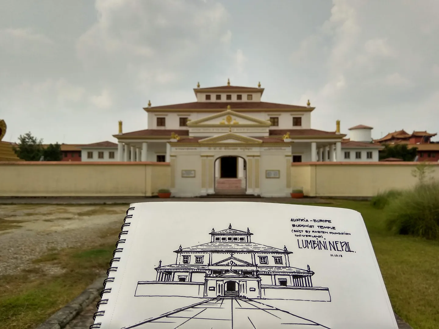 GOOD VIBES FROM NEPAL- AUSTRIA-EUROPE BUDDHIST TEMPLE-2018