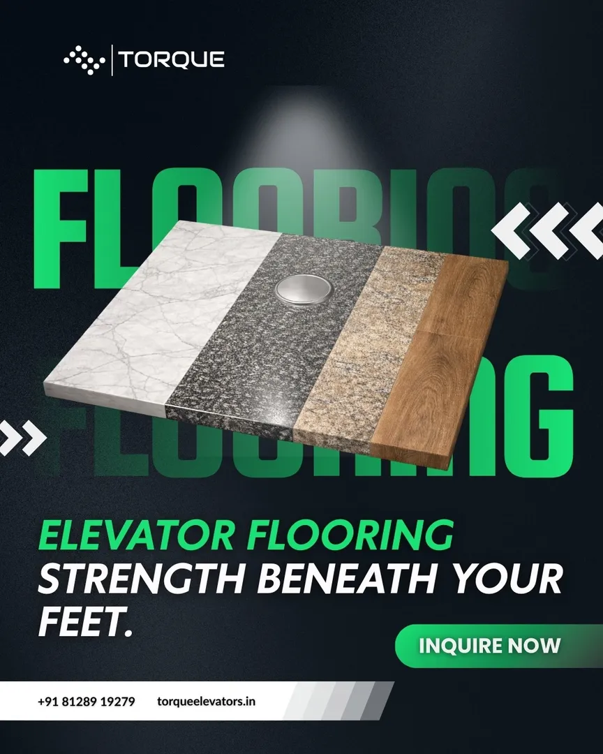 Every detail matters — even the floor beneath your feet.
Torque elevator flooring solutions combine ...