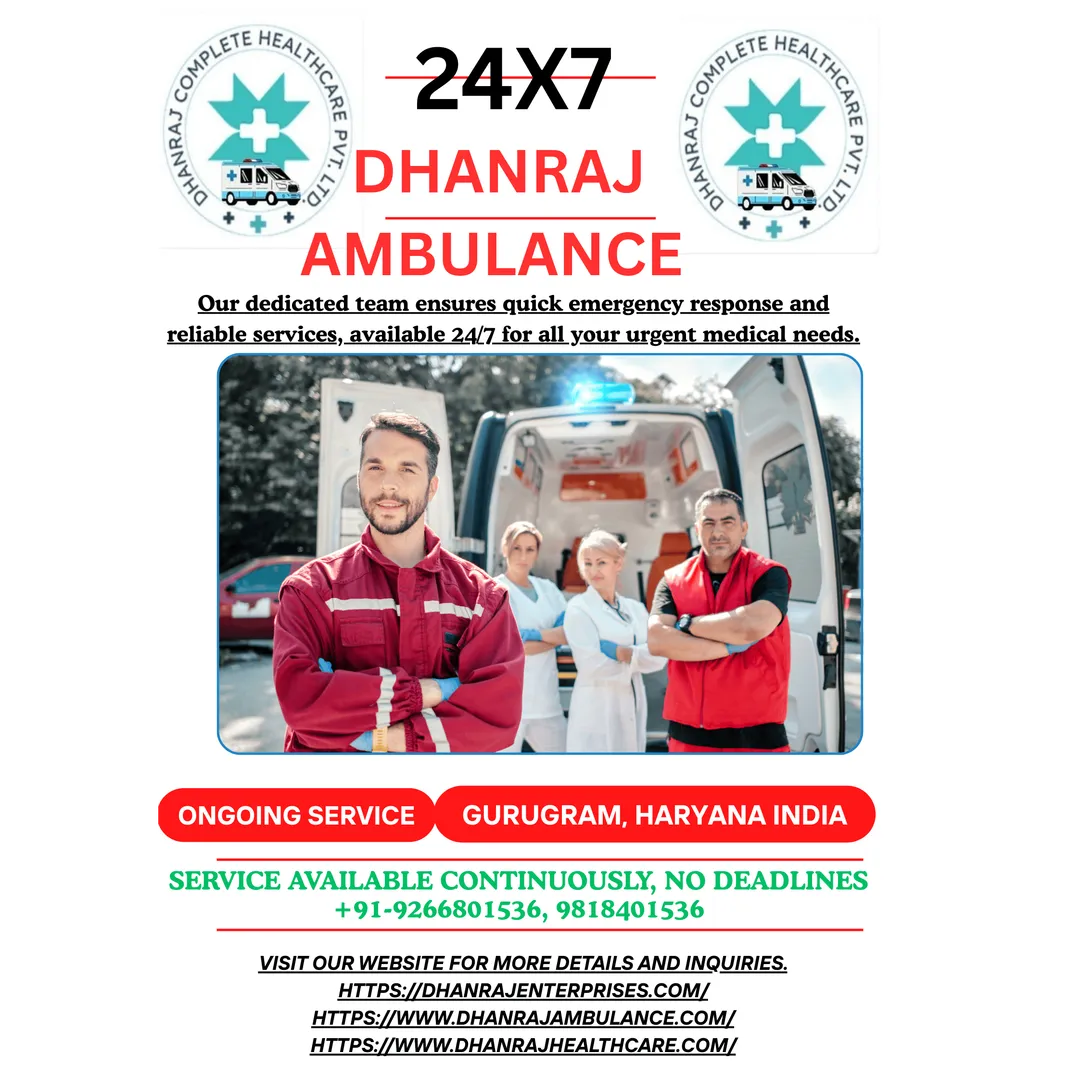 Ambulance & Multi-Speciality Healthcare Services – 24×7 in Sector-57, Gurgaon (Delhi NCR)...........
