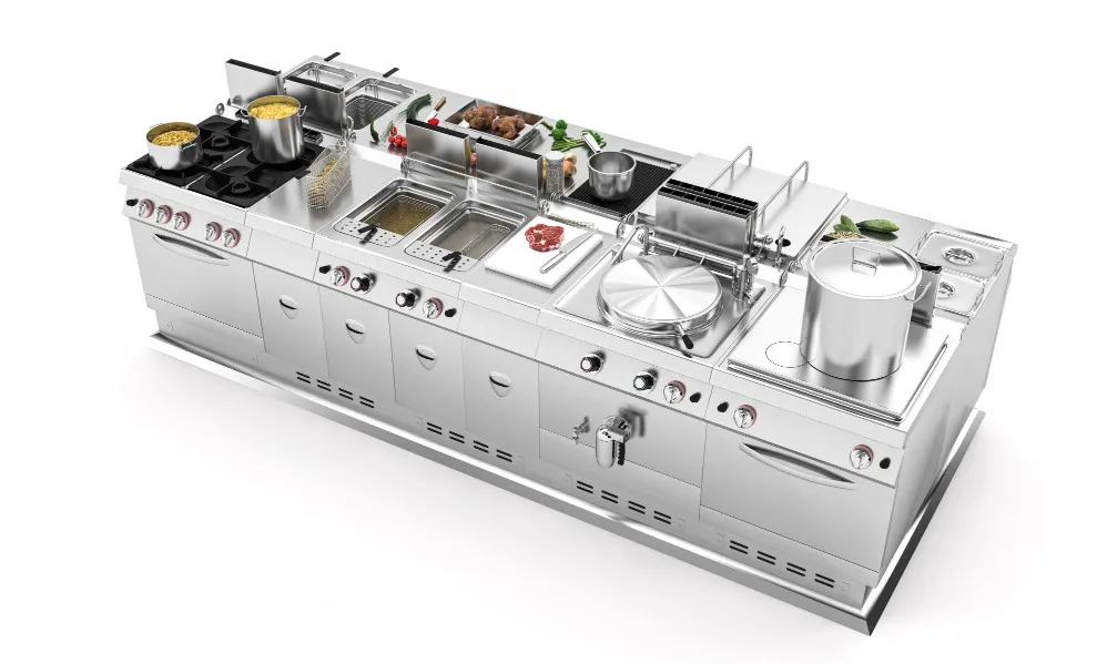 Live Kitchen Equipment Manufacturers in Chandigarh – Supporting Front-Stage Cooking