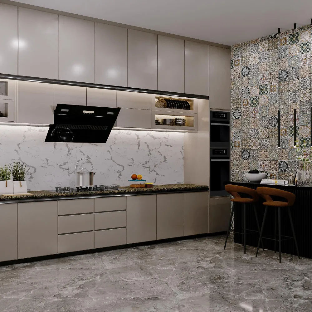 Modular Kitchen Cabinet in Boat Club Road Built for Elegant and Efficient Kitchens