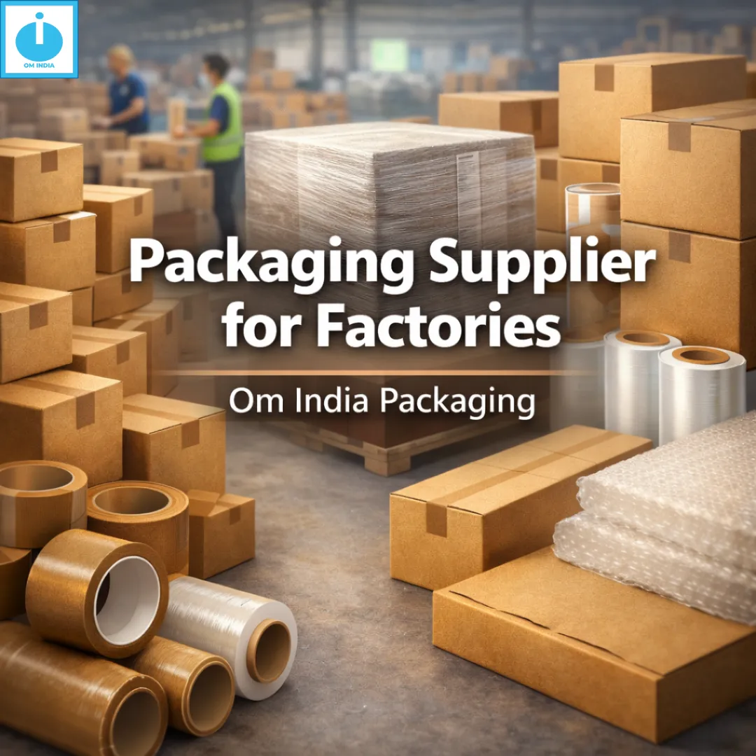 Packaging Supplier for Factories | Om India Packaging