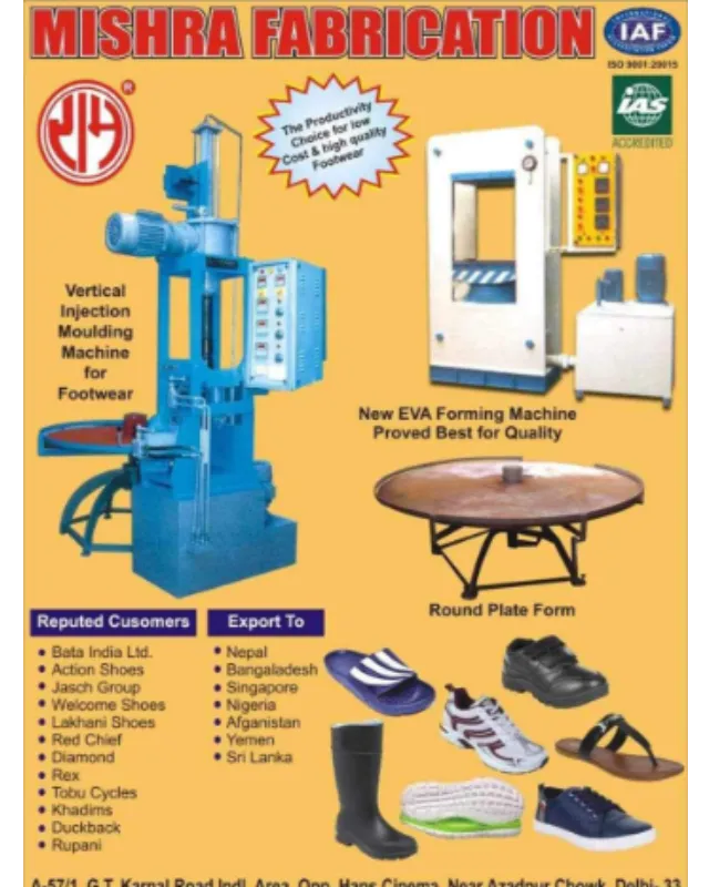 Footwear Machinery in Delhi NCR That Helps Reduce Operational Strain