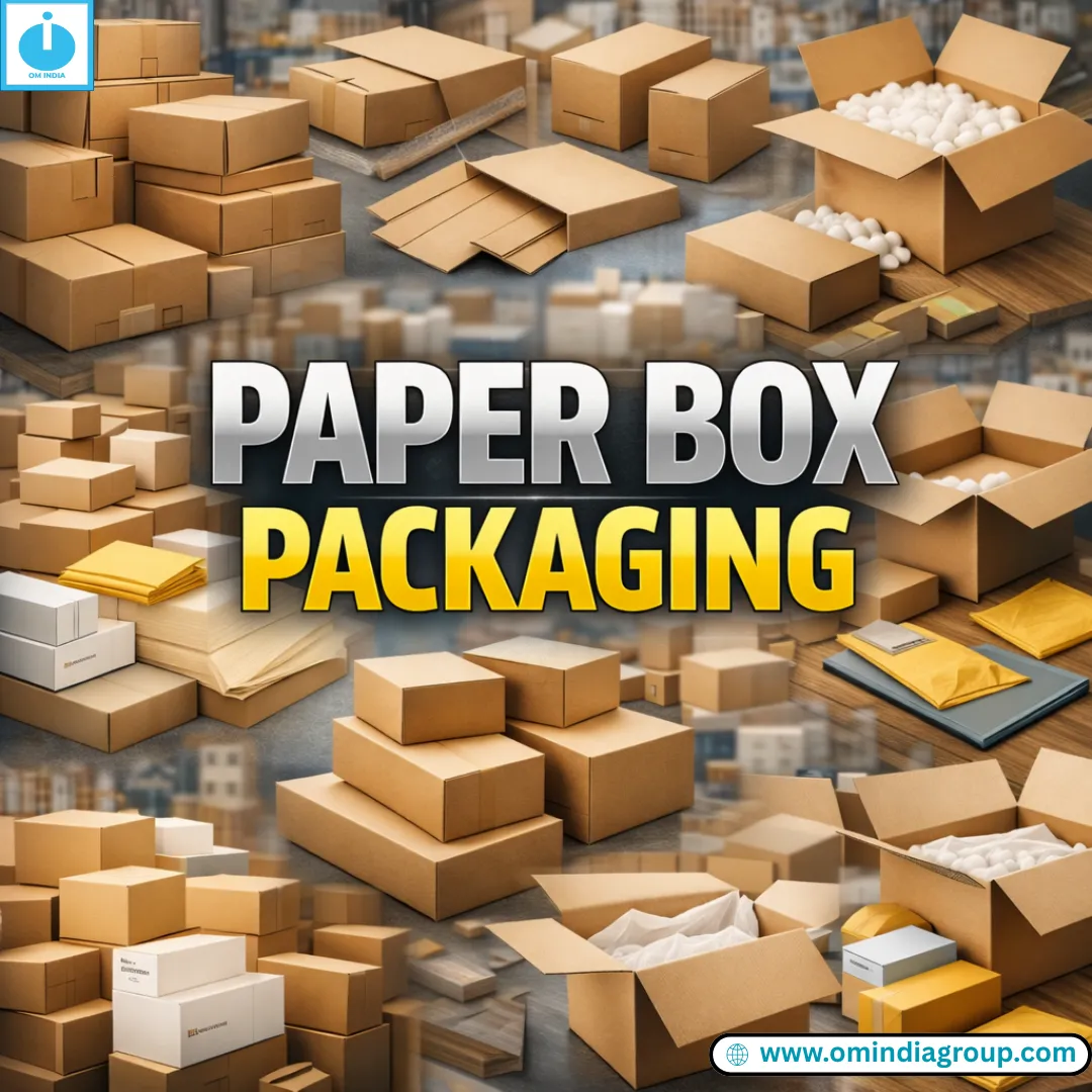 Paper Box Packaging Near Me | Om India Packaging
