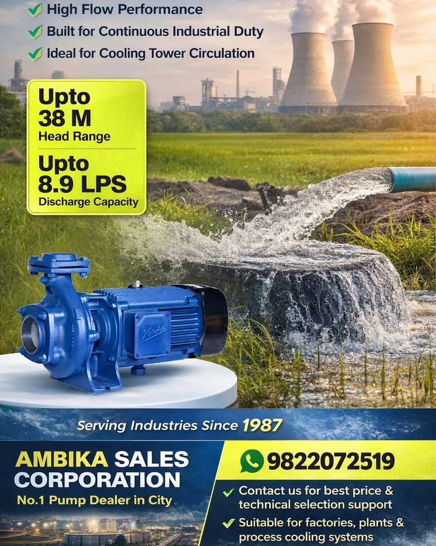 Cooling tower pump