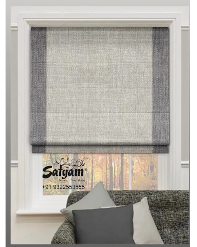 Roman Blinds in Thane – Soft Style With Structure