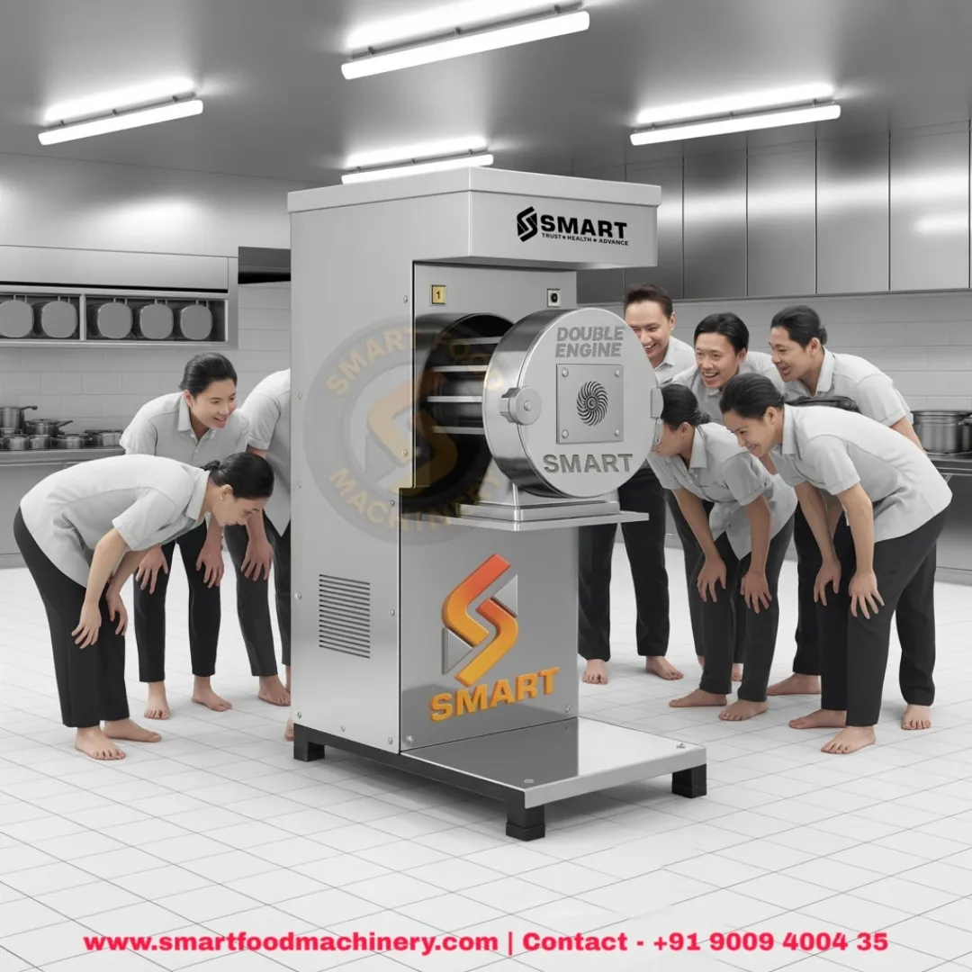 MS Industrial Commercial Food Grinding Unit Manufacturer in Rajkot | Food Machinery in Gujarat | Flo