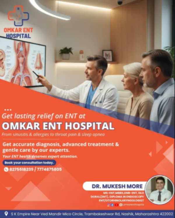 Sinus Surgery Specialist in Nashik – Finding Relief from Chronic Sinus Trouble