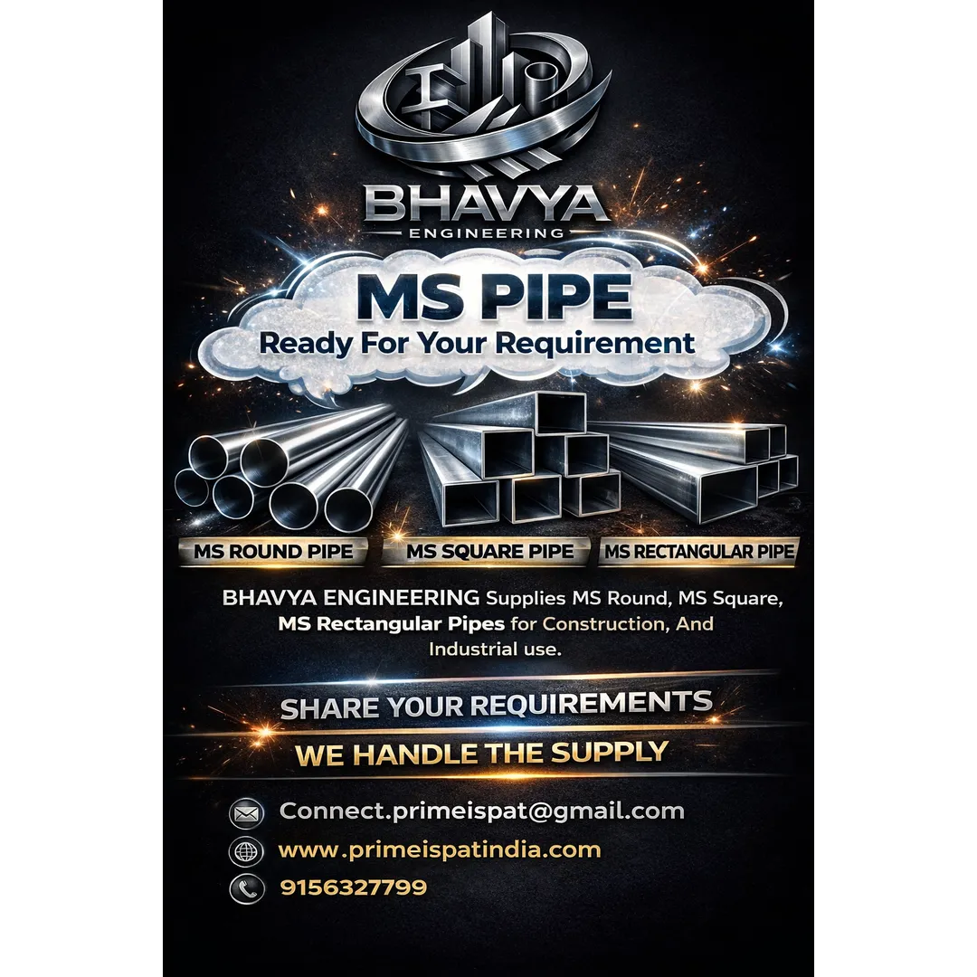 MS Pipe leading Supplier