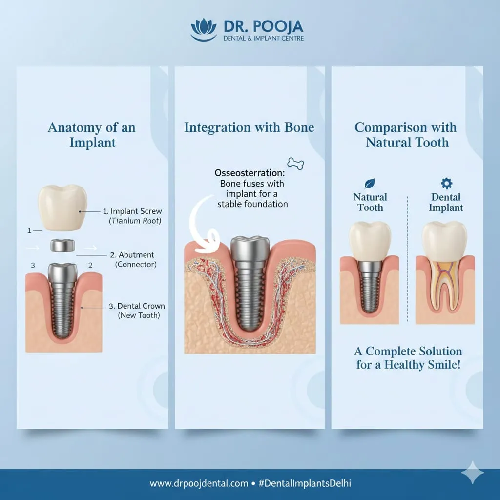 Immediate Dental Implants in Dwarka