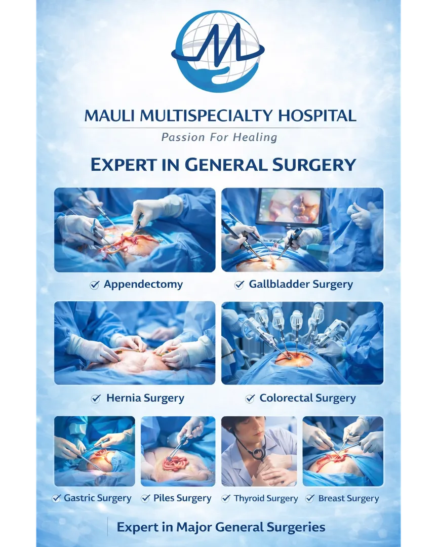 ADVANCED GENERAL SURGERY AND EXPERT CARE AT MAULI MULTISPECIALITY HOSPITAL