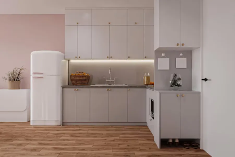 Modular Kitchen Wardrobe Design in Noida | Seamless Storage Integration