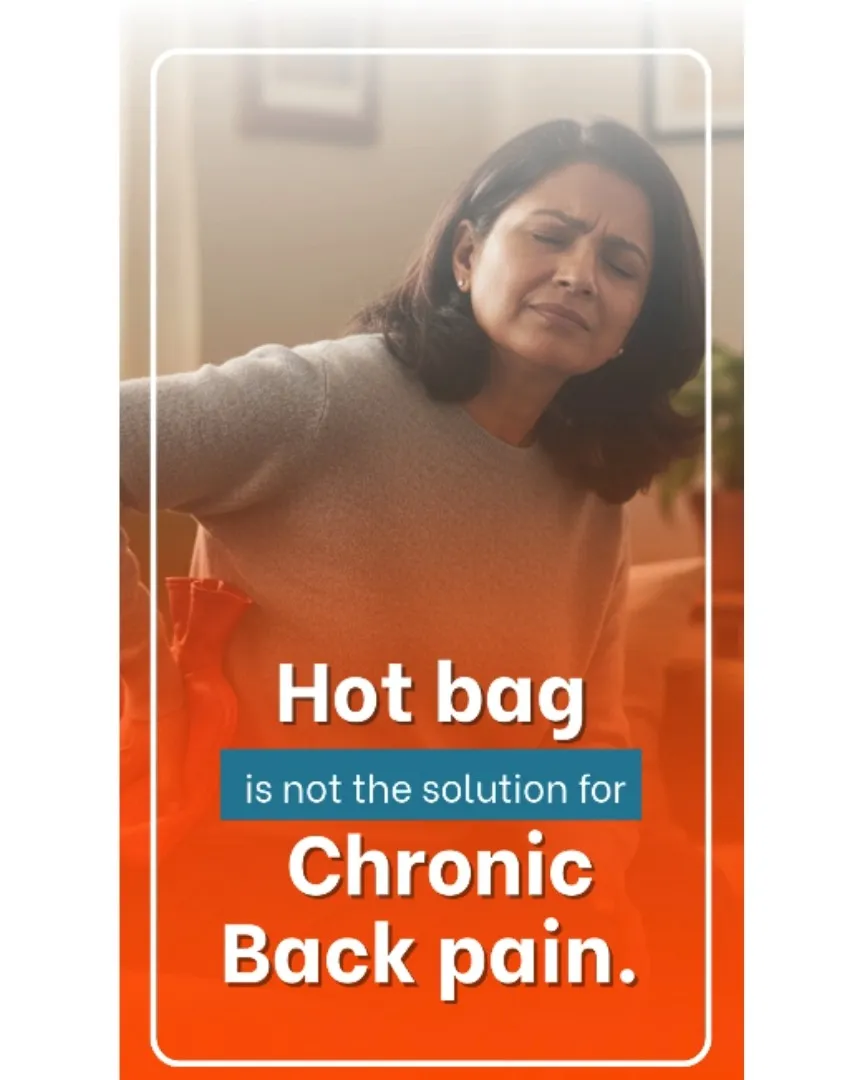 Although a hot bag may provide temporary relief for back pain, it is not the long-term solution for ...
