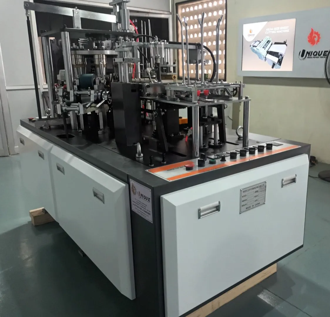 JJ Mark High Speed cup making machine is in Kerala