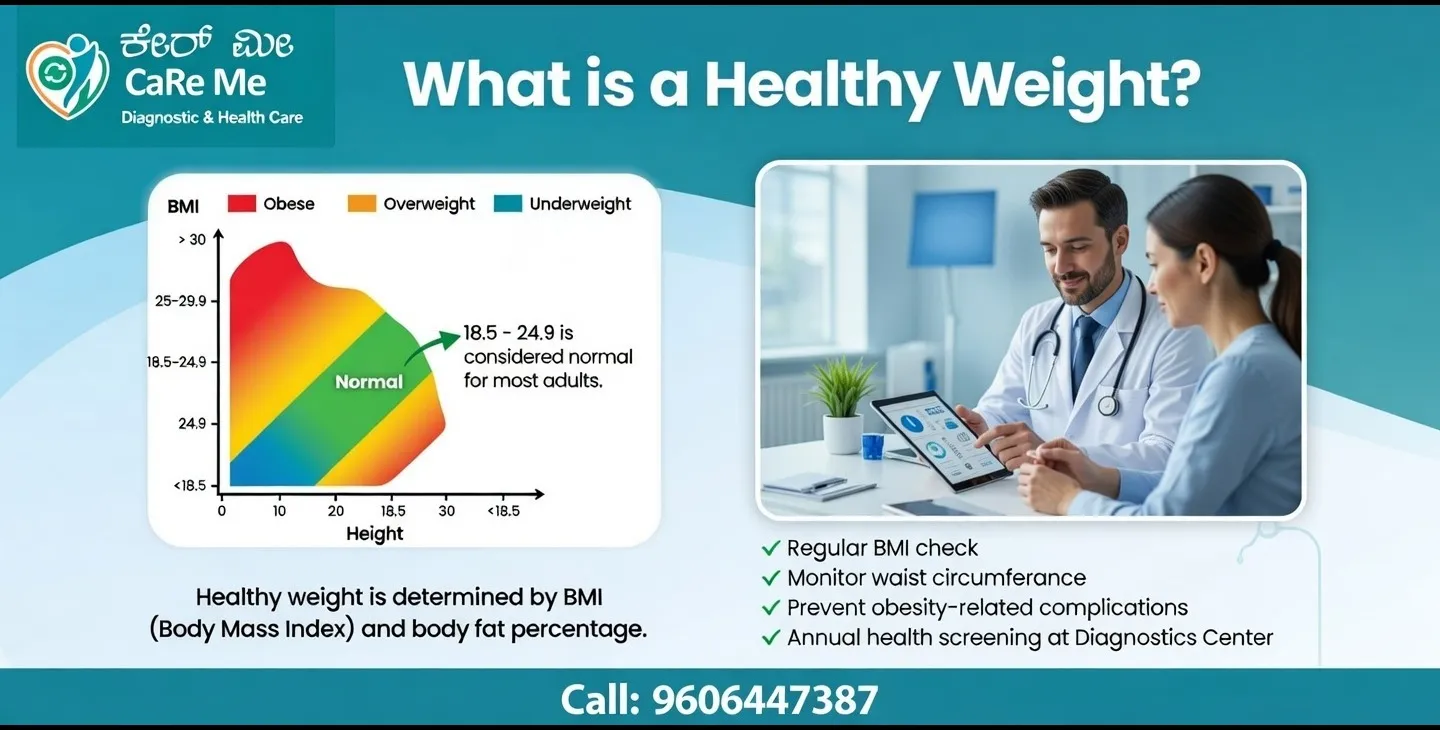 Healthy Weight & BMI Check in Mysore |Molecular CaRe Me Diagnostic & Health Care