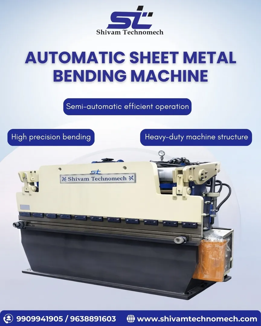Automatic Sheet Metal Bending Machine Manufacturer in Ahmedabad