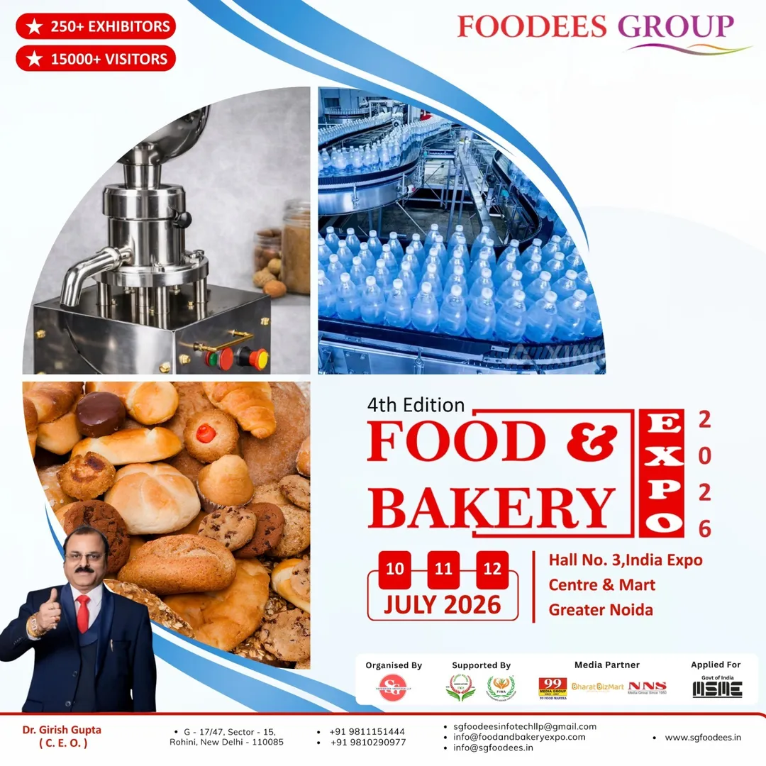 ๐ฅ๐ Indiaโs Premier Food & Bakery Industry Event is Back โ 4th Edition Food & Bakery Expo 2026! ๐ฐโ