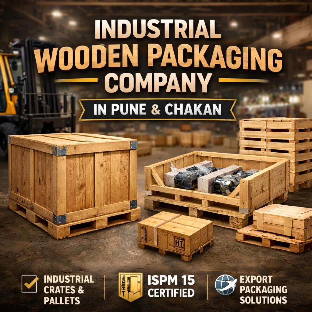 Industrial Wooden Packaging Company in Pune | Industrial Wooden Packaging Company in Chakan