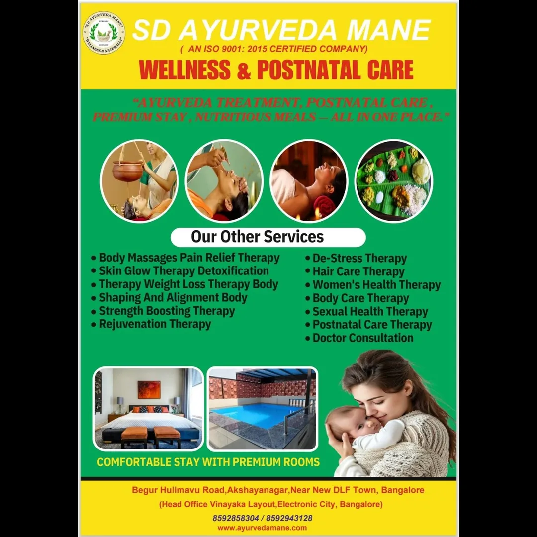 Our Core Ayurvedic Services in| Electronic City Akshayanagar | Begur