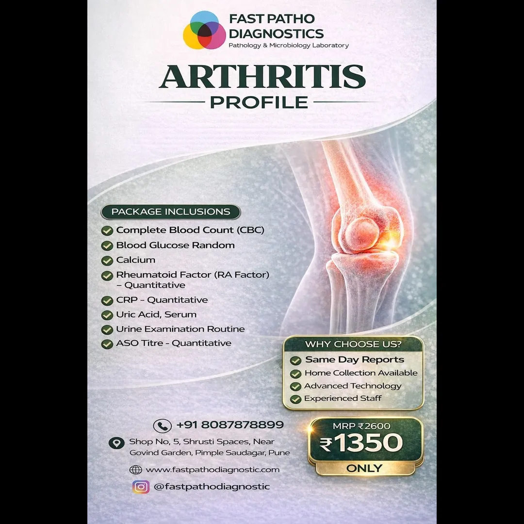 "Best Pathology Lab in Pimple Saudagar - Fast Patho Diagnostics "