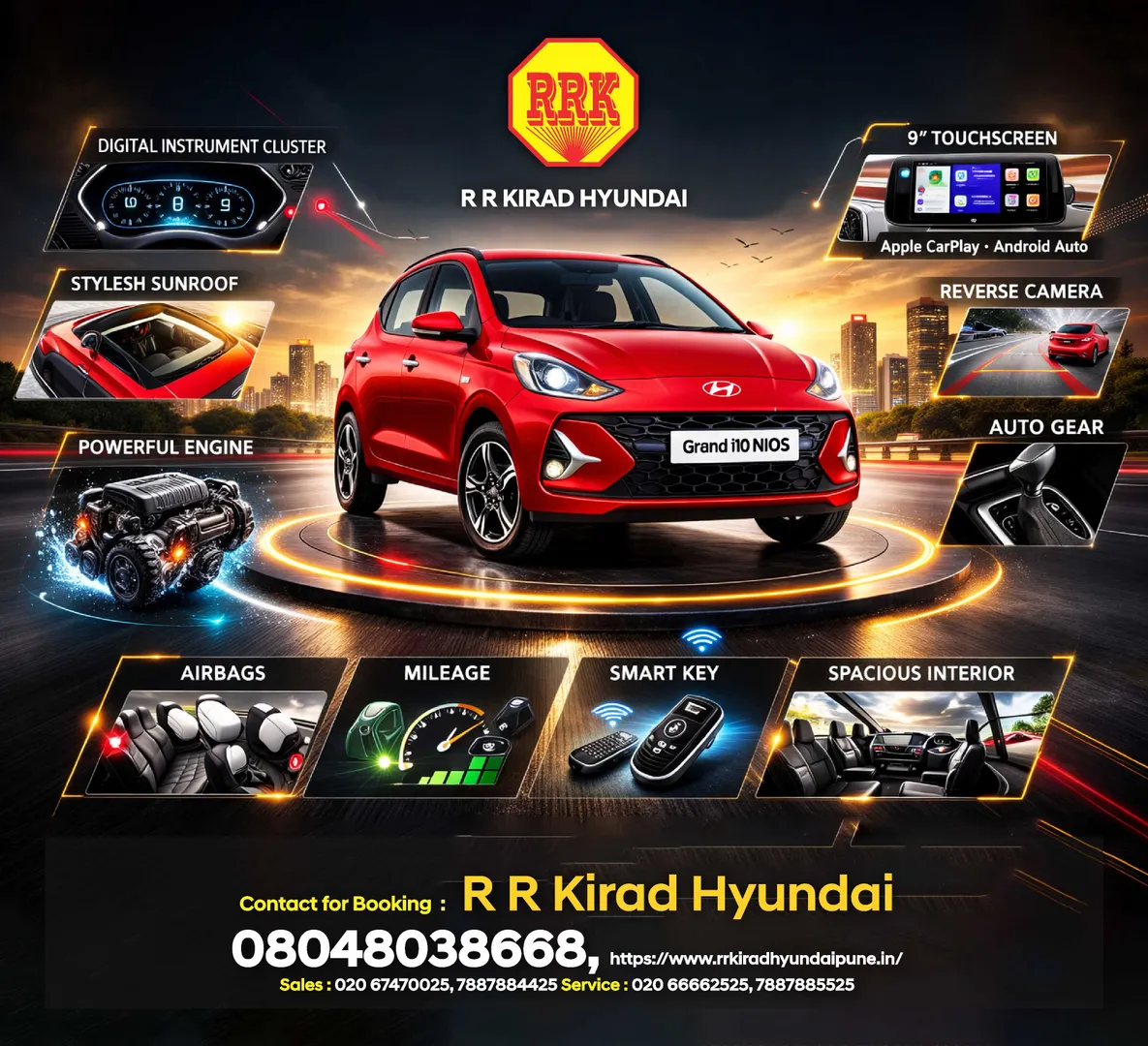 Premium Road Presence Hyundai Grand i10 NIOS is a smart, stylish & practical hatchback R R Kirad