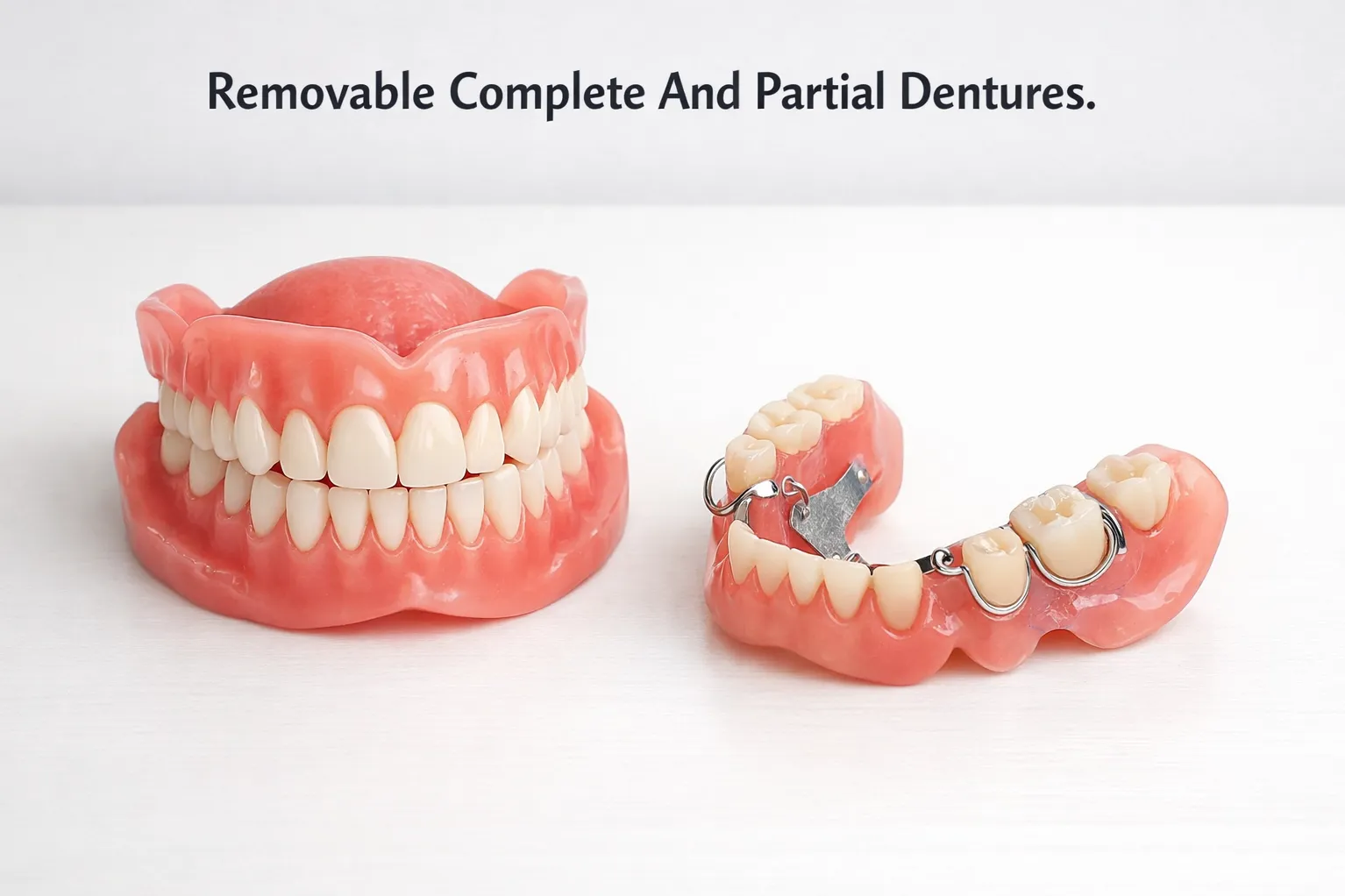 Removable Complete And Partial Dentures in Sarjapur Road | Practical Tooth Replacement Care