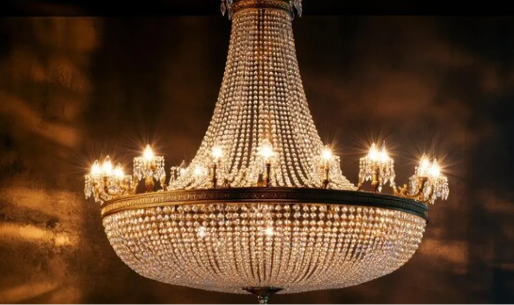 Crystal Chandelier Lighting in Delhi – Classic Beauty with a Modern Feel