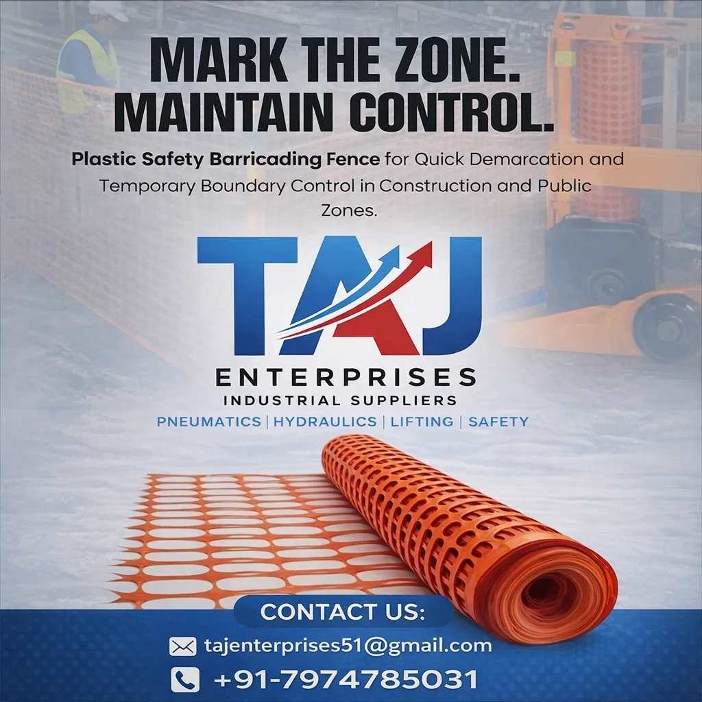 Plastic Safety Barricading Fence Supplier