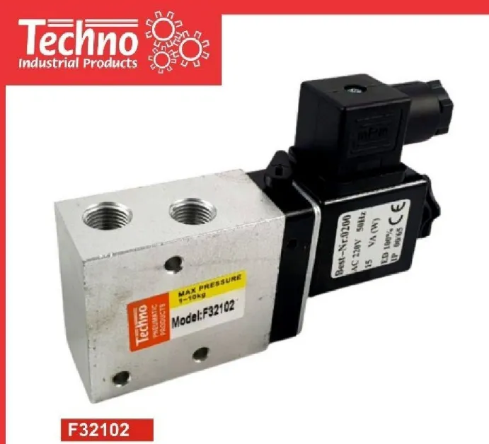 Techno 3/2 Single Solenoid Valve Dealer In Delhi