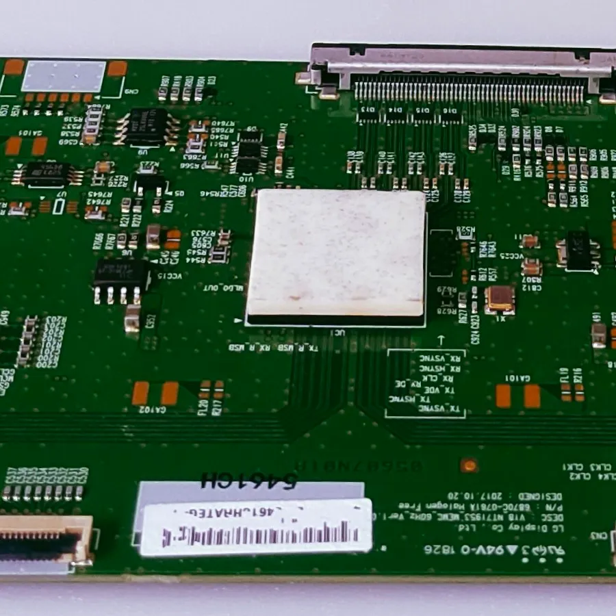 TCON PART NUMBER DESC V18_NT71953_MEMC_60HZ_VER1.0 P/N 6870C-0761A