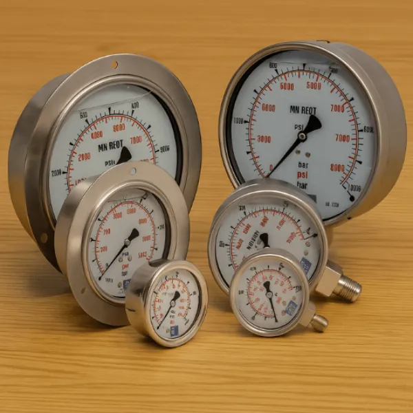 Pressure Gauge Supplier in Coimbatore | Industrial Use Pressure Gauges | Meshines Hydraulics