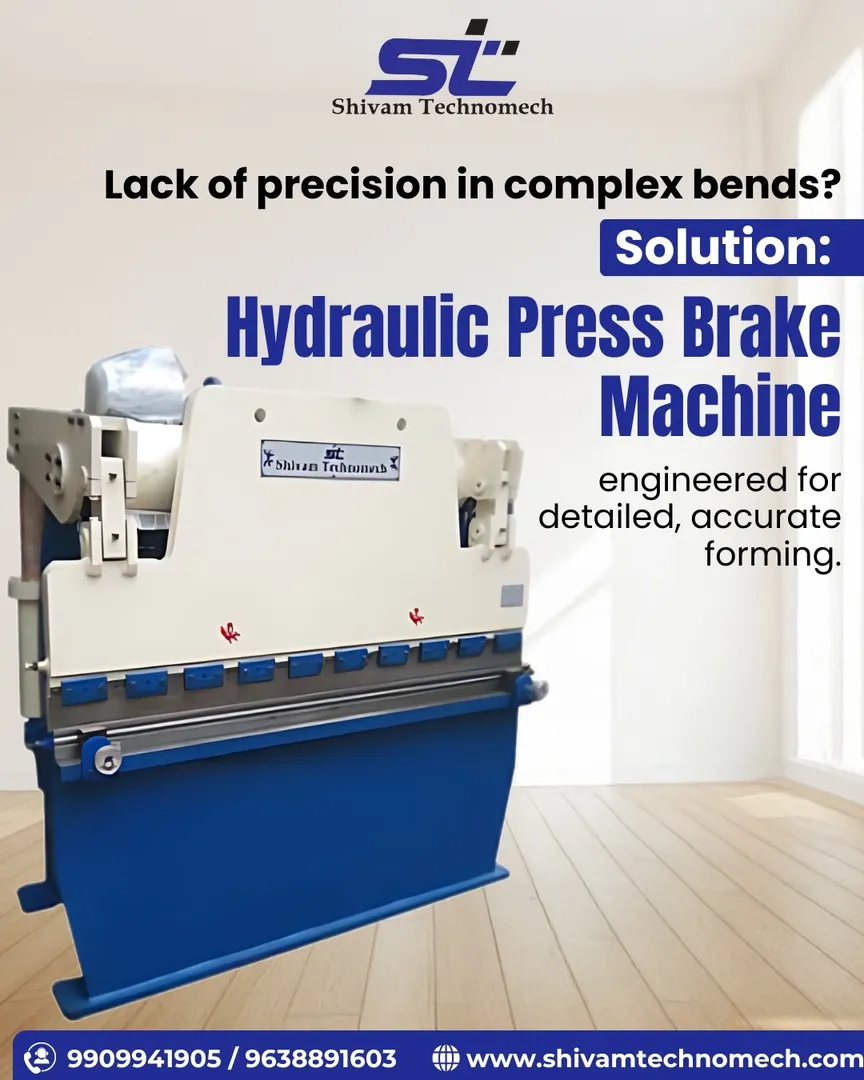 Hydraulic Press Brake Machines in Ahmedabad.