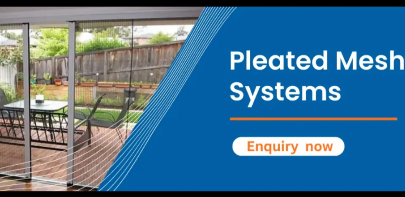 Pleated Mesh Systems for Doors Manufacturer in Gurgaon – Stylish and Functional Protection