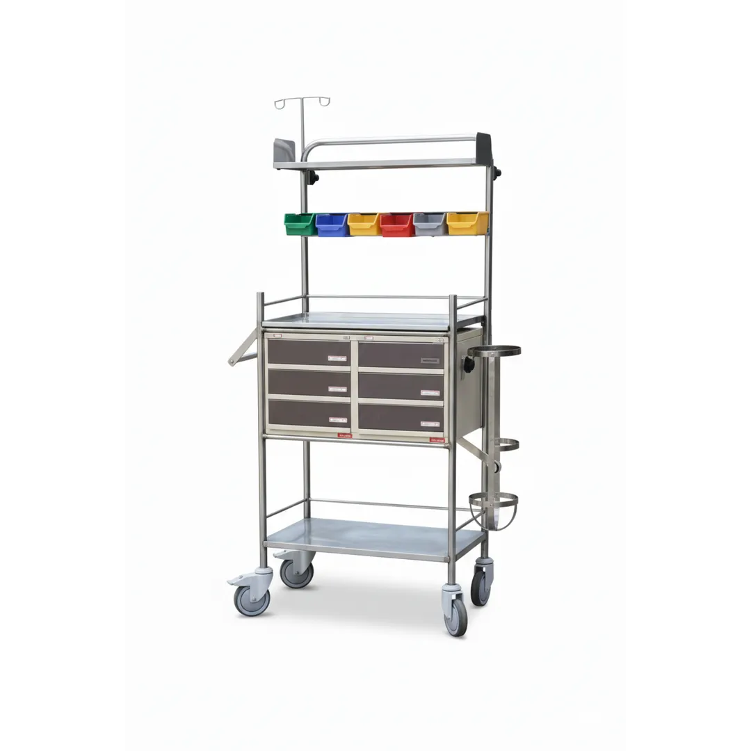 Premium Emergency Crash Cart