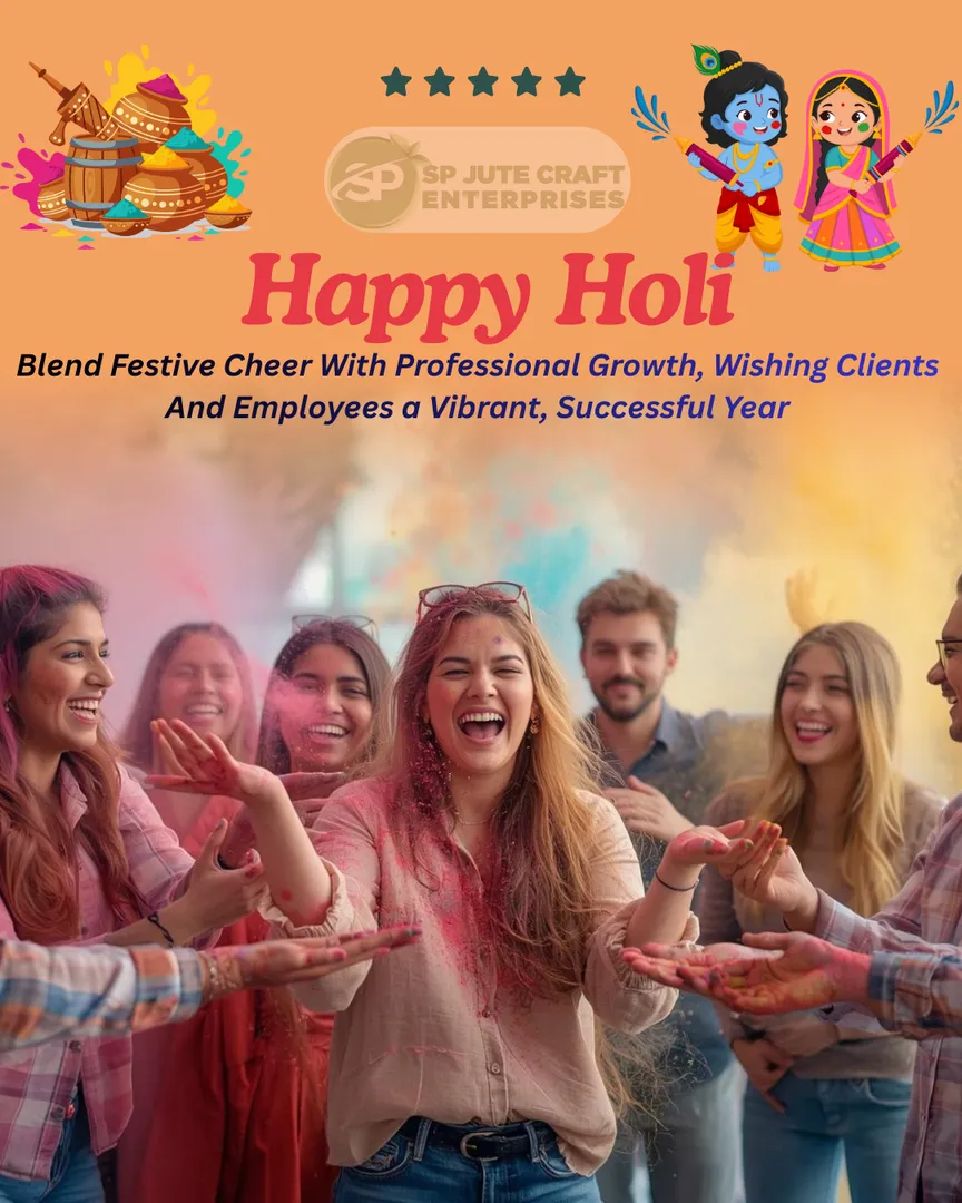 Happy Holi from SP Jute Craft