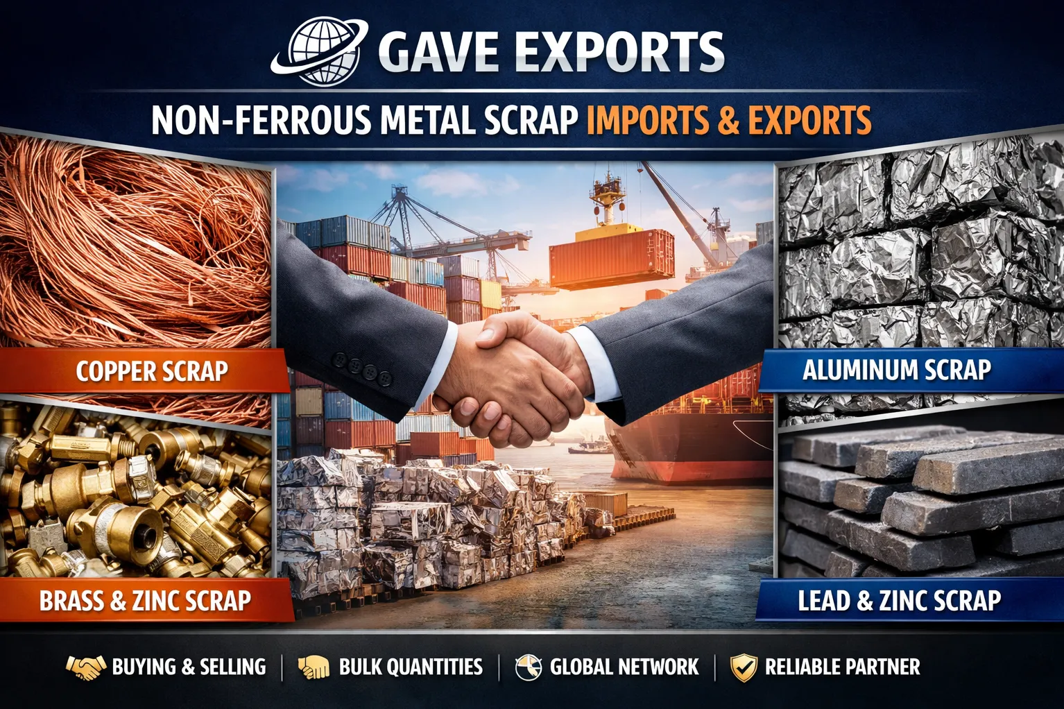 Strategic Partner in Non-Ferrous Metal Scrap Trade