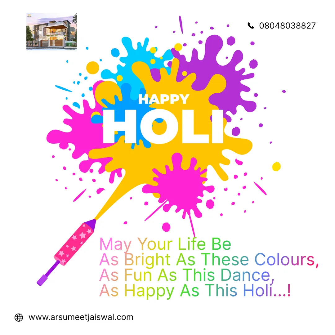 🎨🌸 May the colors of Holi wash away worries and fill your life with smiles and success. Wishing yo...