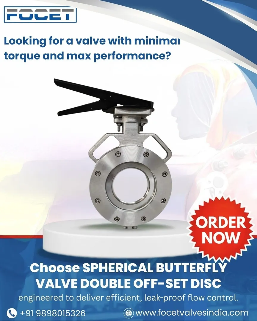 Spherical Butterfly Valves Manufacturer in India.
