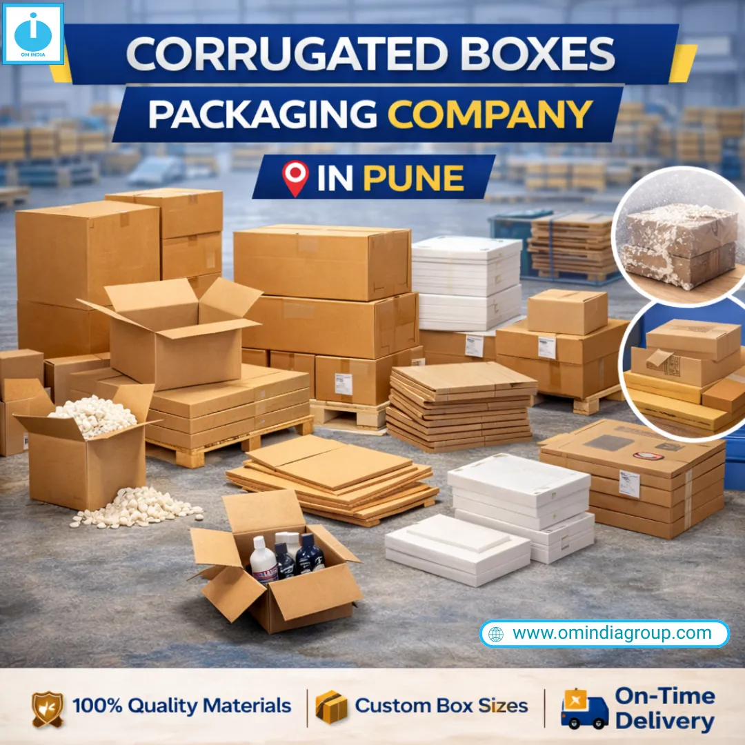 Corrugated Boxes Packaging Company in Pune | Industrial Box Manufacturer