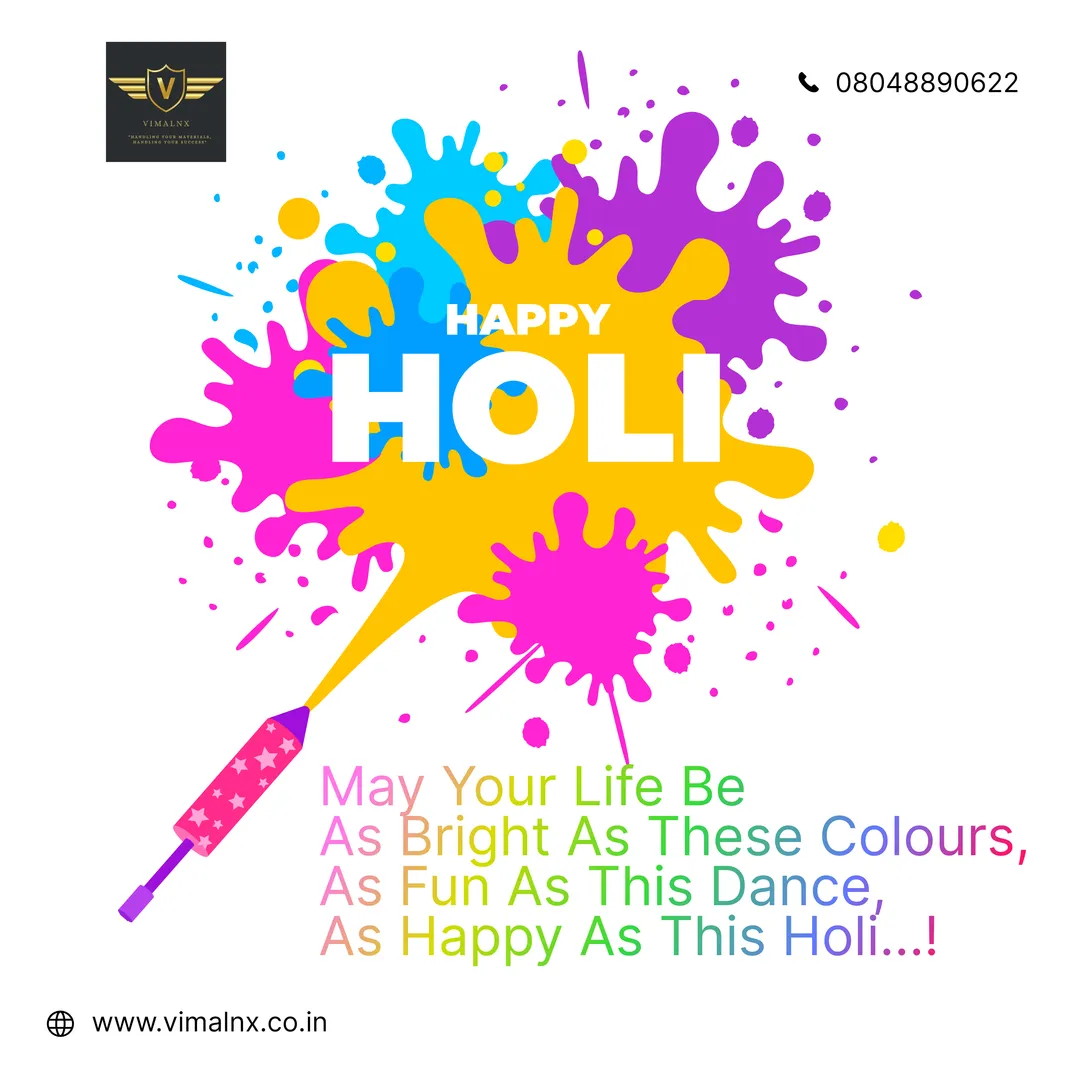 🎨🌸 May the colors of Holi wash away worries and fill your life with smiles and success. Wishing yo...