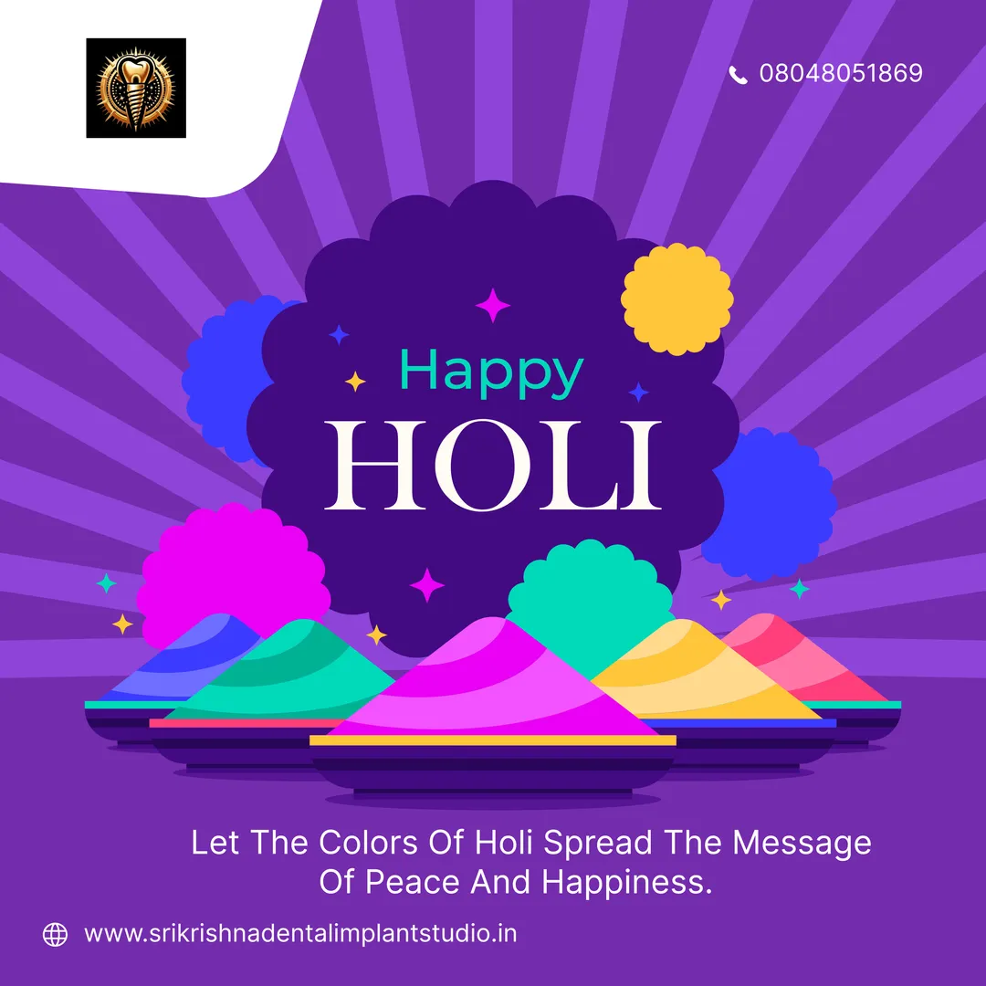 🌸🎨 May this Holi fill your home with laughter, warmth, and colorful memories. Wishing you a cheerf...