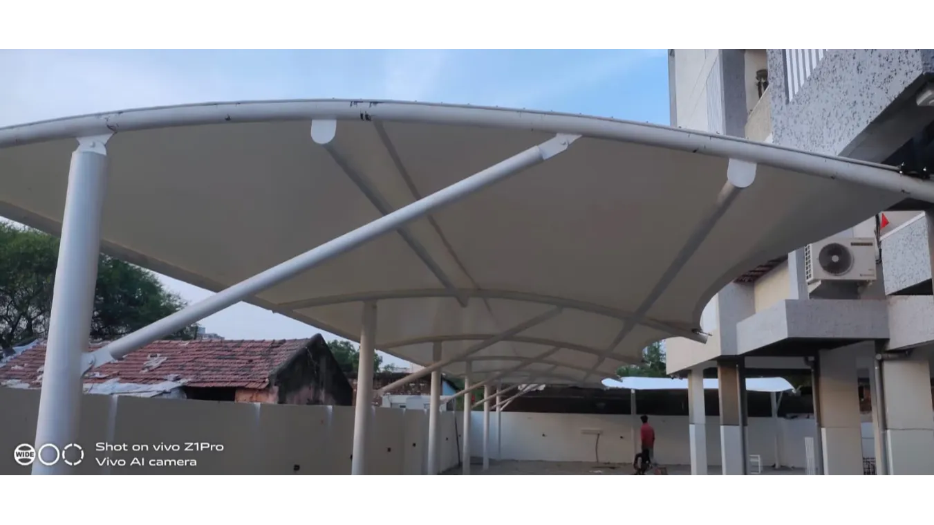 Car Parking Tensile Structure Service in Nagpur – Practical Protection for Vehicles