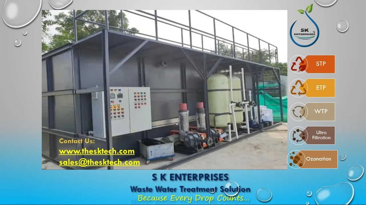 Sustainable ETP & STP Plant Manufacturer & Consultant