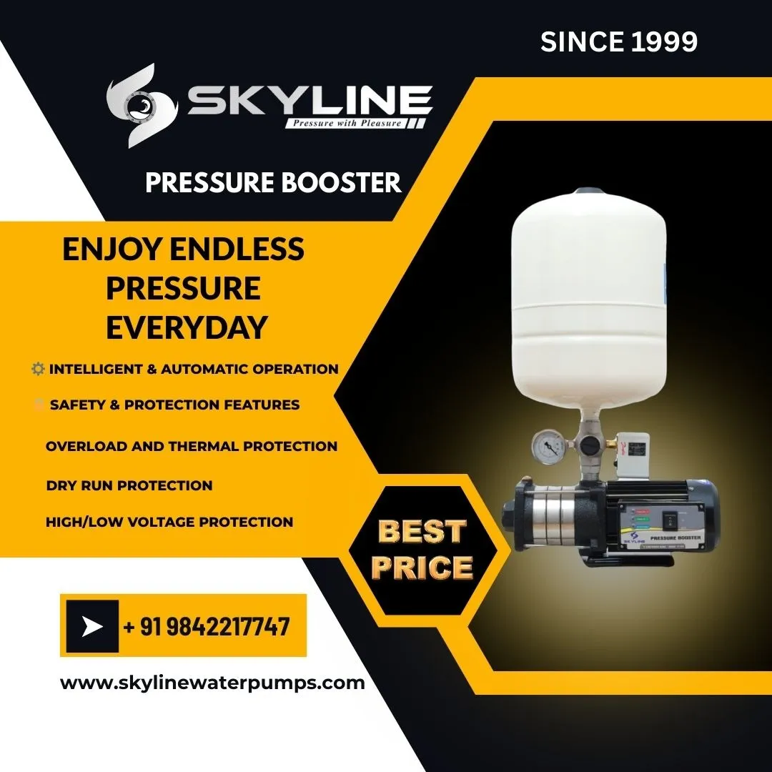 Best Pressure Booster Pumps for Home in India