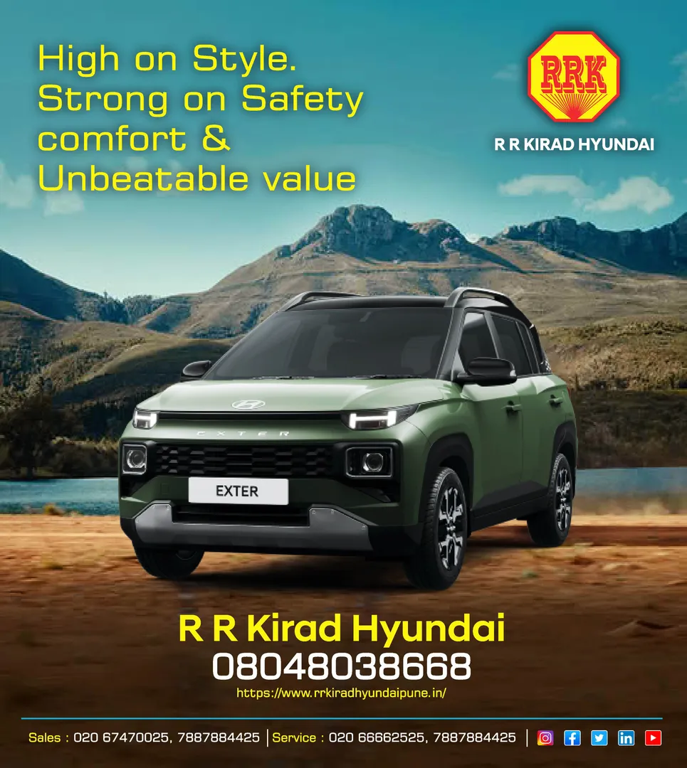 High on Style. Strong on Safety, Comfort & Unbeatable Value. Hyundai Exter Showroom @ Hadapsar, Pune