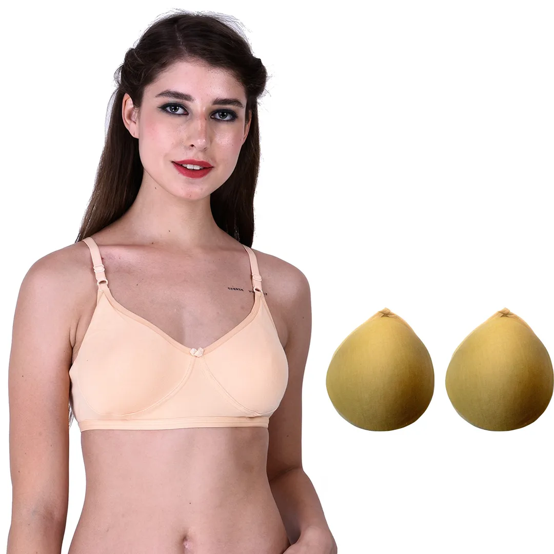 mastectomy cancer pocket bra with two inserts