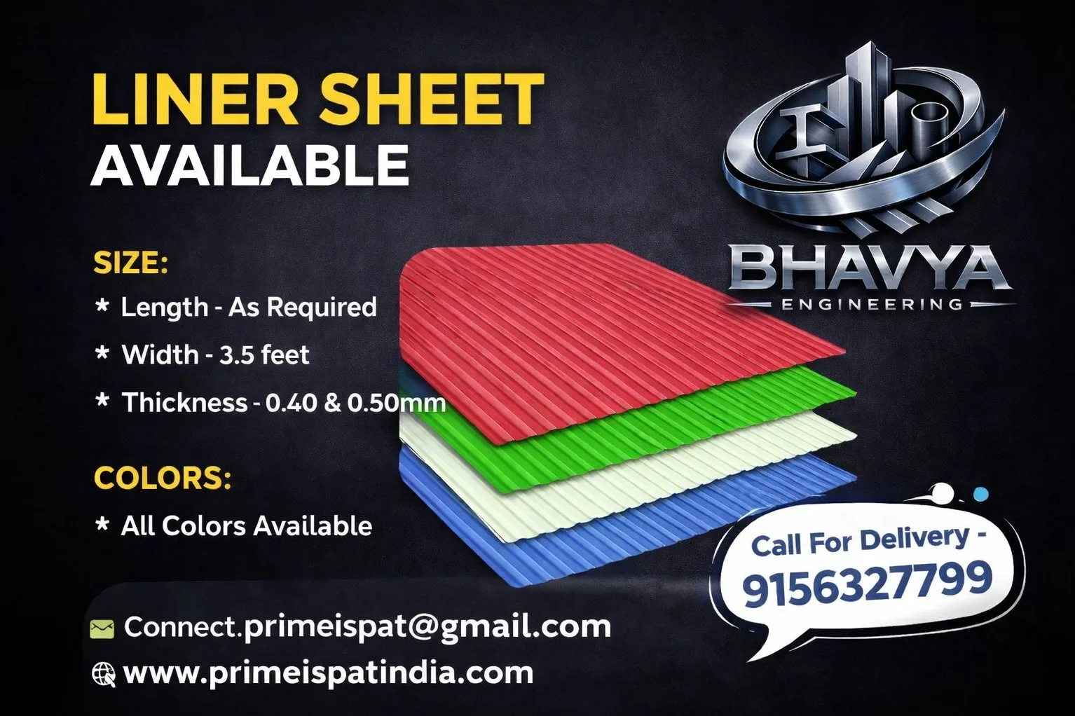 Liner Sheet leading Supplier