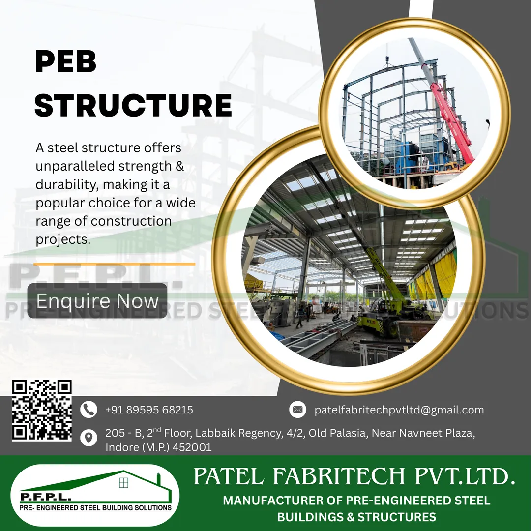 Pre-Engineered Building (PEB) Warehouse Construction in Indore, Madhya Pradesh