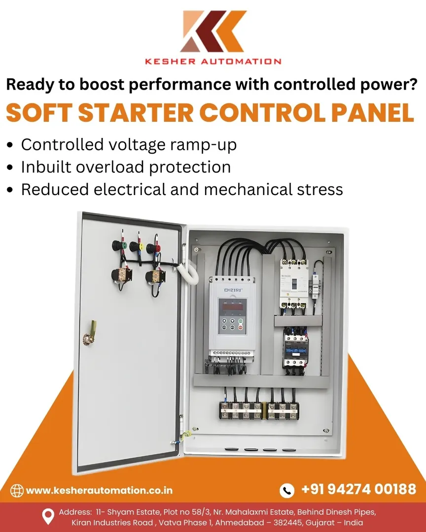 Soft Starter Control Panel Manufacturer in india.