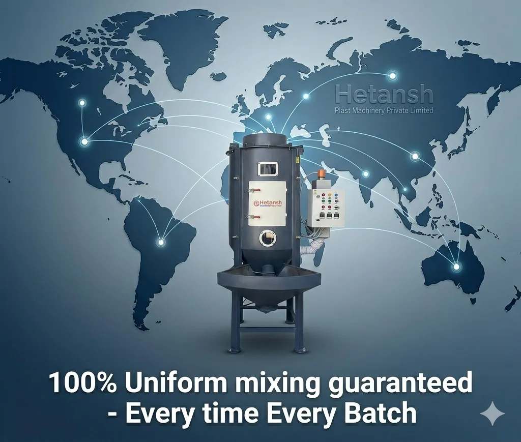 Vertical Plastic Mixer Machine